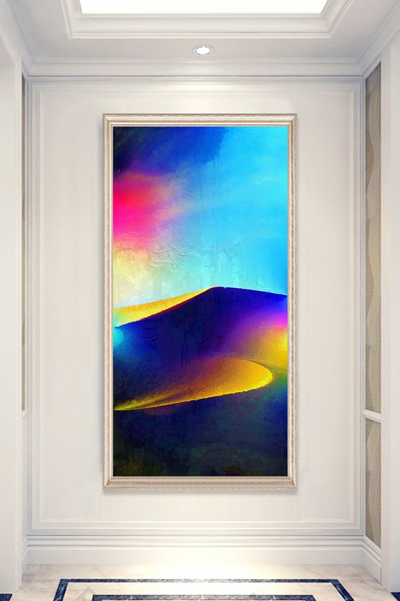 Tranh trừu tượng - núi CBT1-549KG